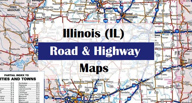 Illinois Highway Map Printable