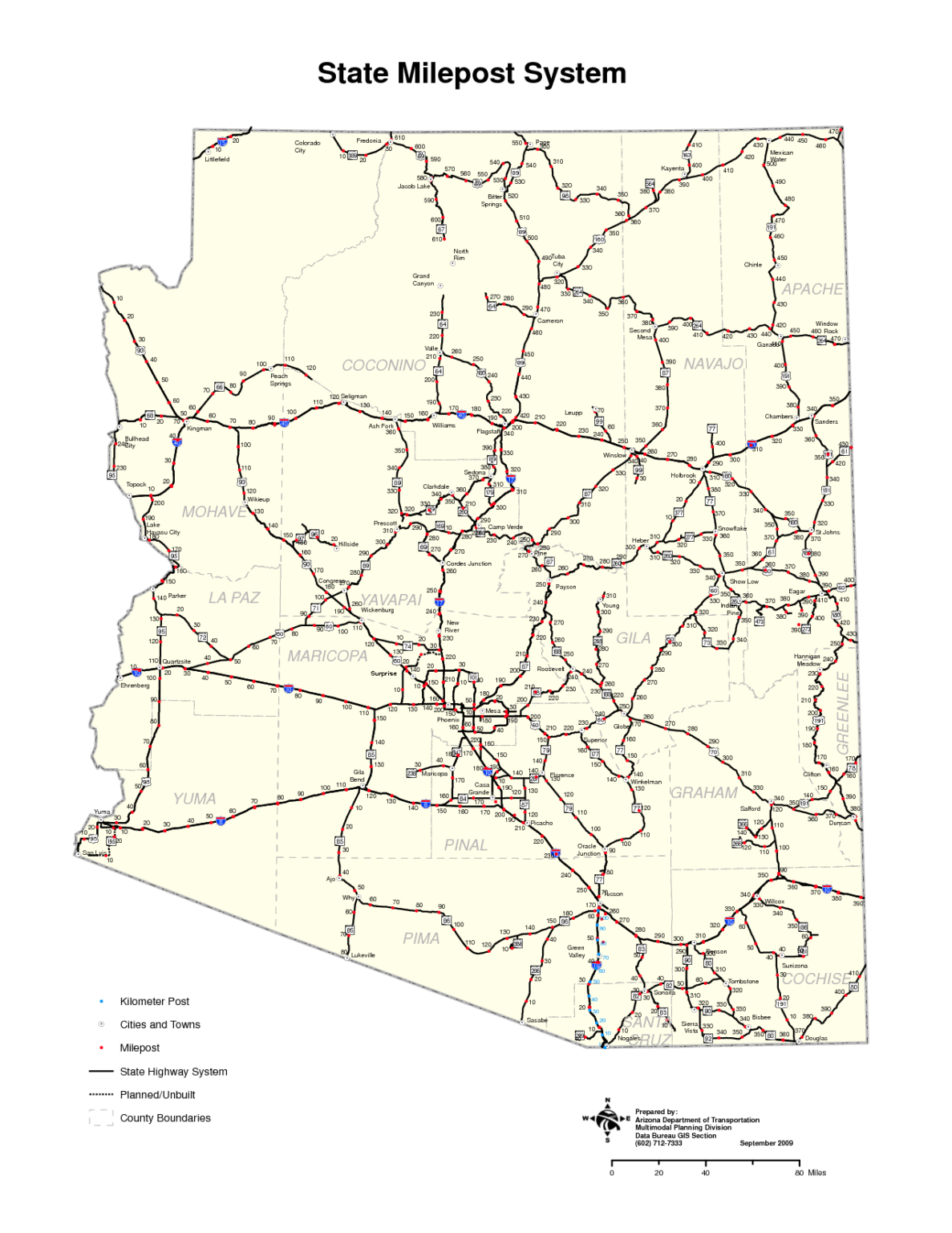 Free Arizona Highway Maps