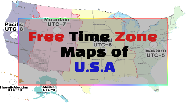 Usa States Time Zones List 3068