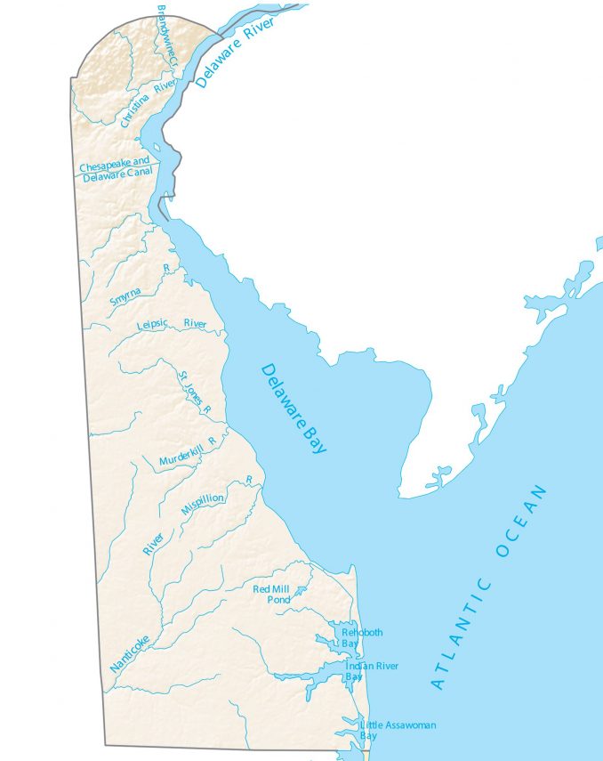 Delaware River maps