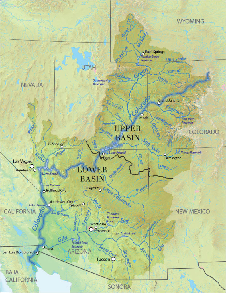 colorado river basin map