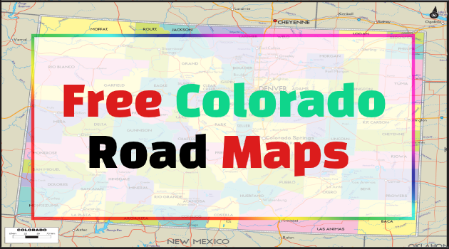 colorado road map