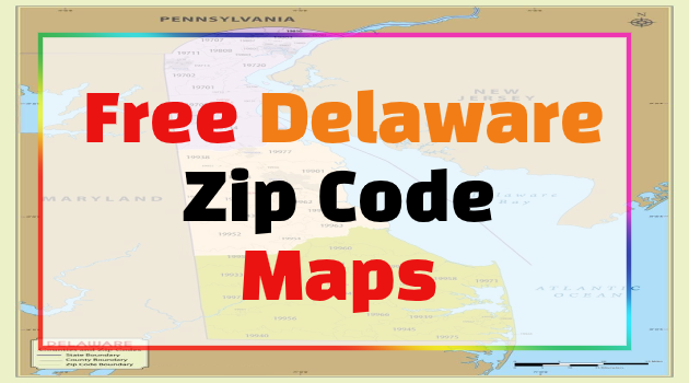 delaware zip code map