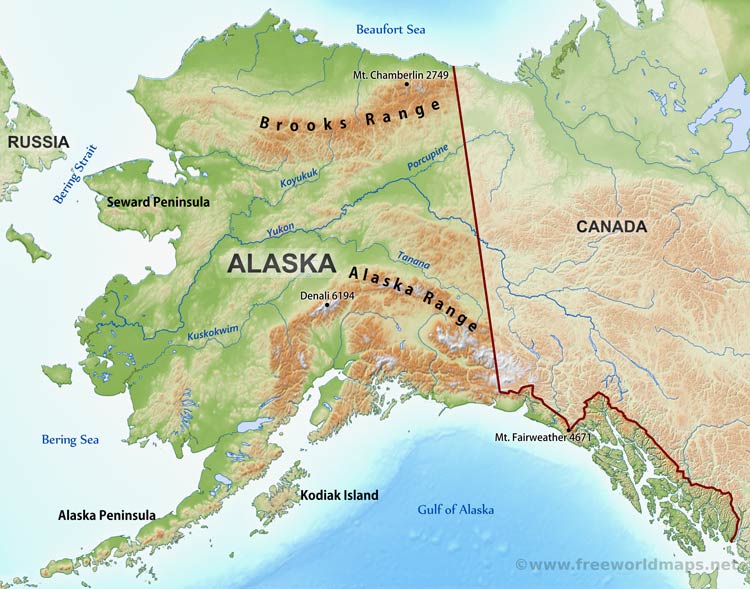 Alaska Rivers Maps 2 