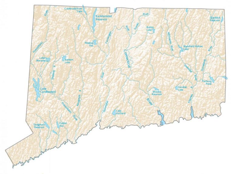 Free Connecticut Ct River Maps