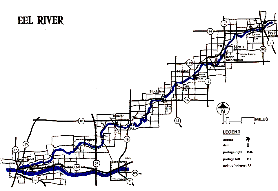 eel river indiana map