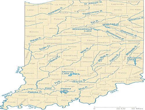 river map of indiana