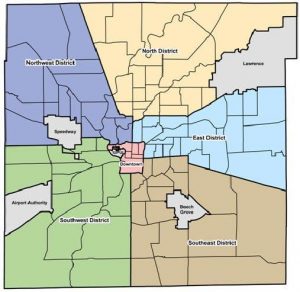 Free Printable Maps of Indianapolis (Indy)