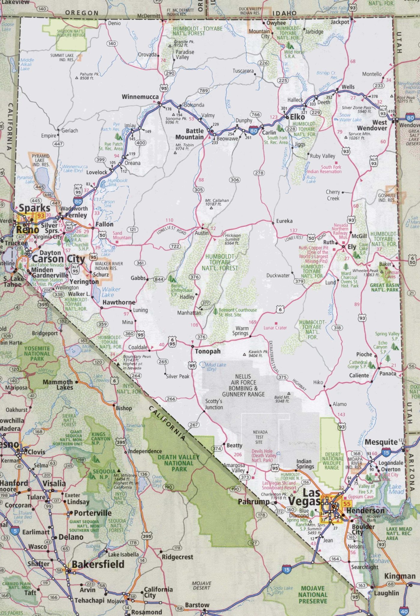 road map california nevada        <h3 class=