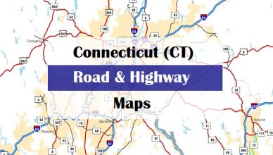 connecticut-road-map
