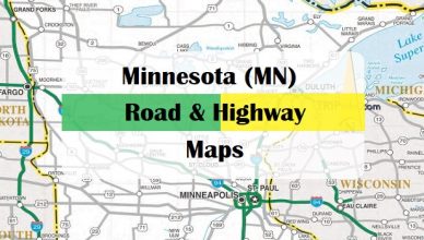 minnesota road and highway map
