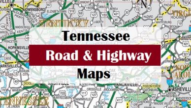 preview- Tennessee Road and Highway Map