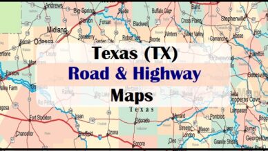 road-map-of-texas