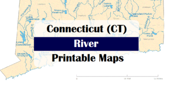 Connecticut river maps