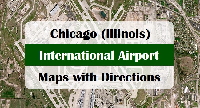Feature Chicago International Airport Map 