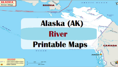alaska river maps
