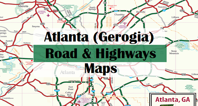 Free & Printable Atlanta Road and Highway Maps