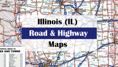 illinois road and highway maps