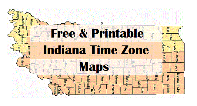 michigan time zone map