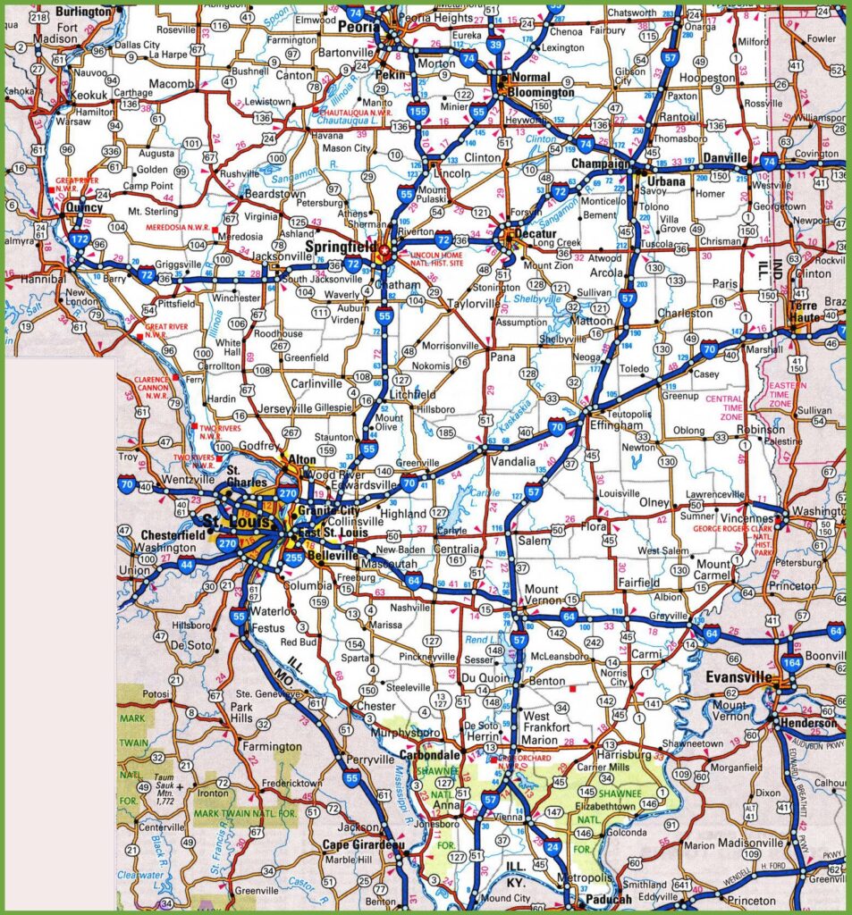map-of-southern-illinois