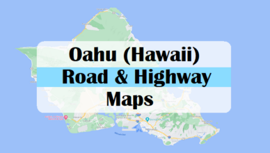 oahu road map