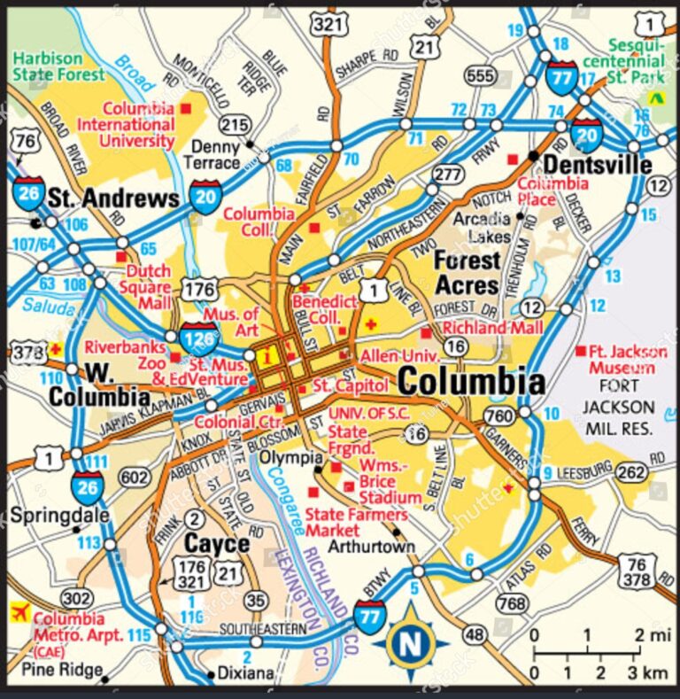 columbia-road-and-highway-map-free-printable-map