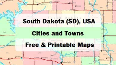 Feature - printable-state-map-of South-Dakota -