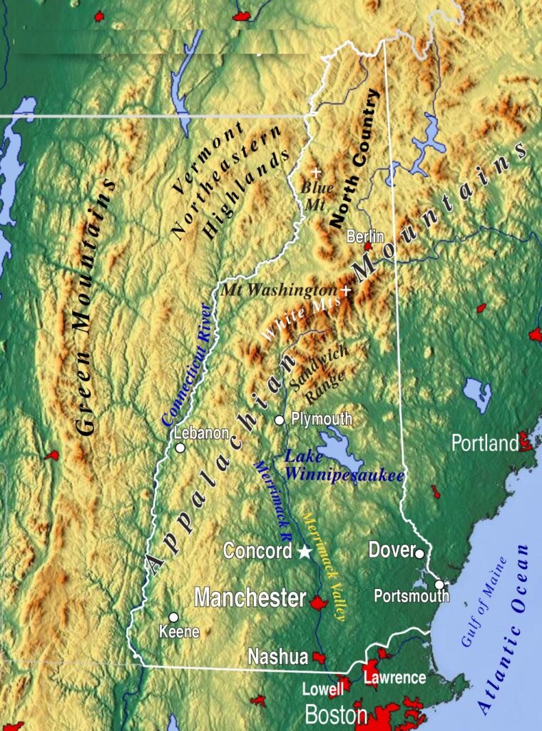 New-Hampshire-topographic-map