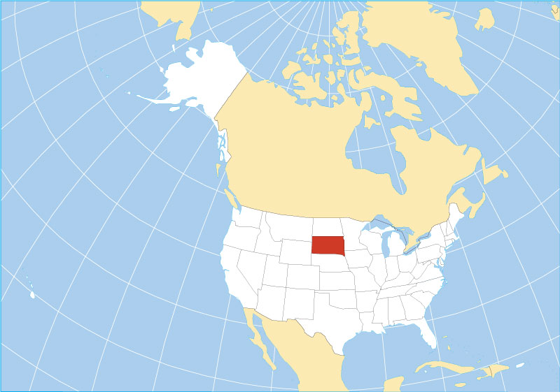 South-Dakota-location-map