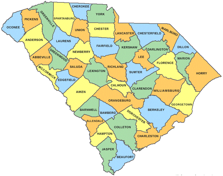 South_Carolina_county_map