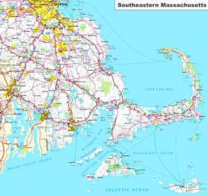 Map of Massachusetts (MA) | State, Outline, County, Cities, Towns