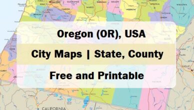 feature image of labeled city map of oregon -