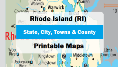 rhode island state maps