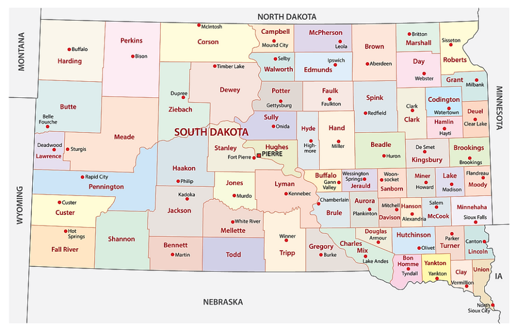 south-dakota-counties-map