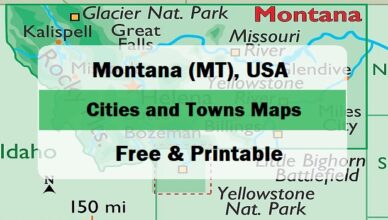 Preview map of montana