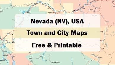 preview city map of nevada -