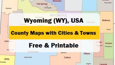 preview county map of wyoming