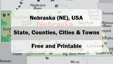 perview map of nebraska