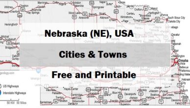 preview map of nebraska with cities