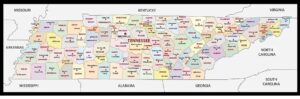 Map of Tennessee Cities and Towns | Printable City Maps