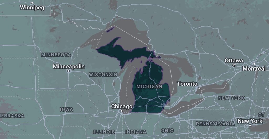 michigan-mi-map-state-outline-county-cities-towns