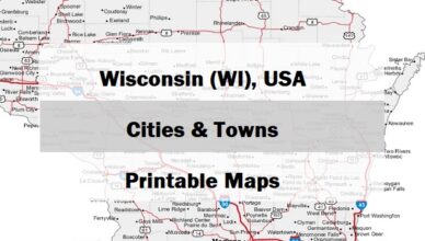 preview map of wisconsin with cities