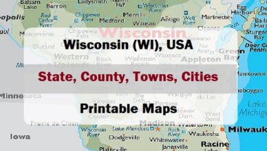 preview wisconsin state map