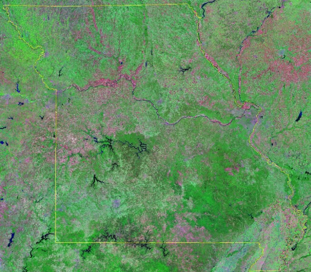 Satellite Image Of Missouri Pdf 1024x896 