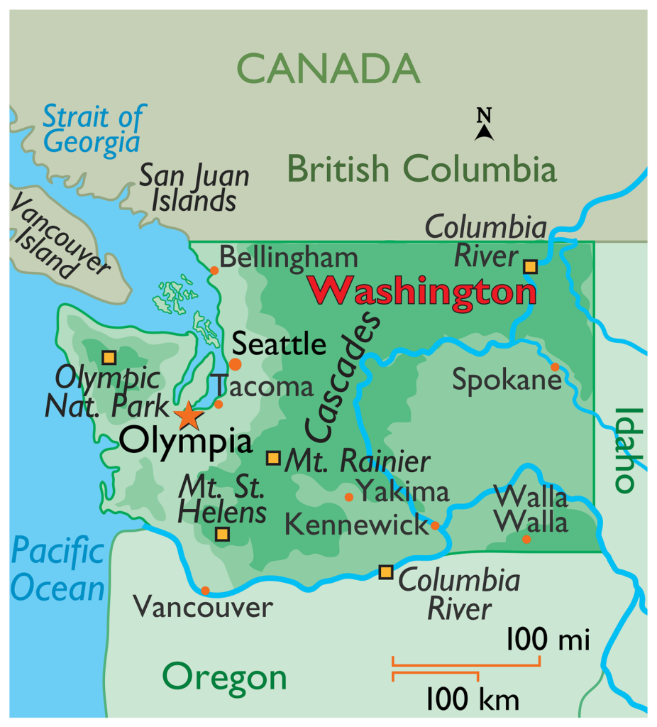 Map Of Washington Cities And Towns Printable City Maps   Washington State Map 926x1024 